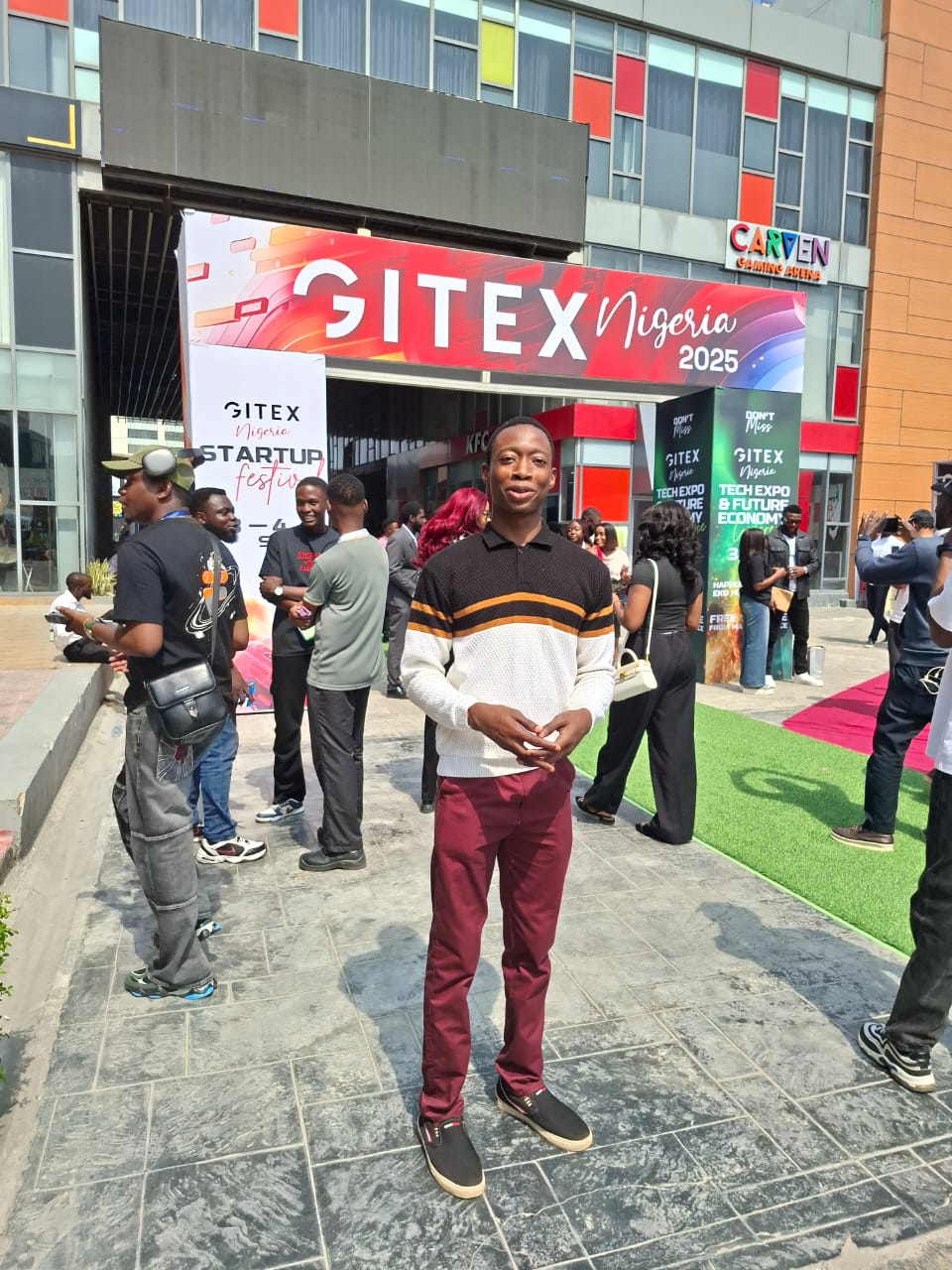 Haneef Olajobi at GITEX Nigeria 2025